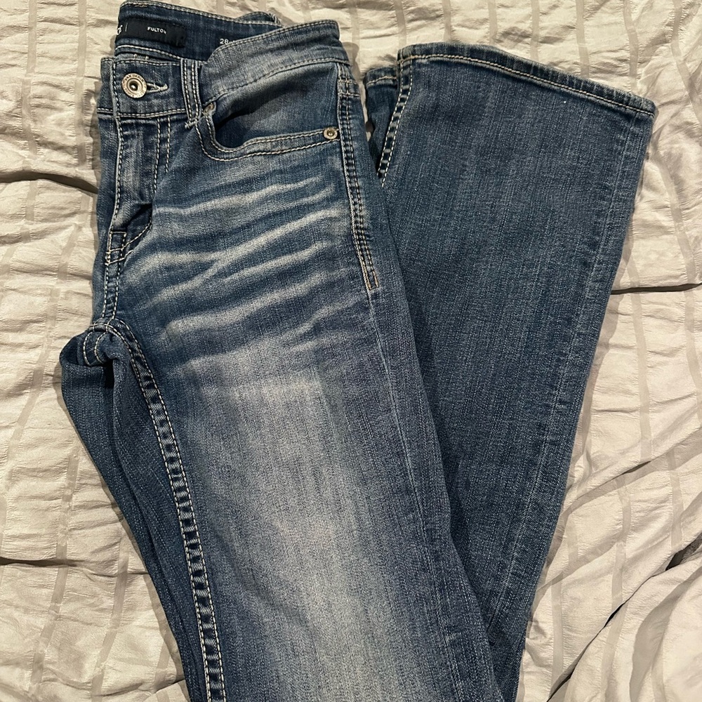 Buckle Blue Denim Jeans